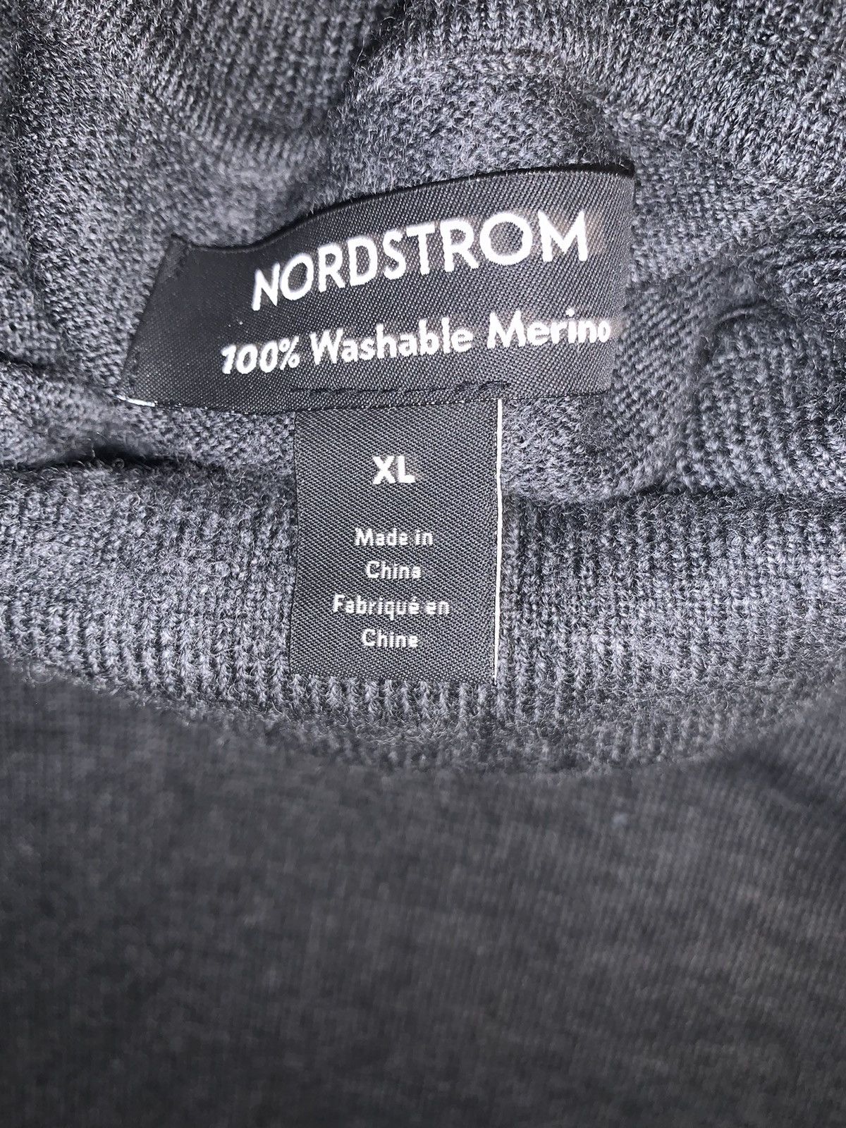 Topman TECH MERINO TURTLENECK STRETCHY BASE LAYER BY NORDSTROM Size US XL / EU 56 / 4 - 2 Thumbnail