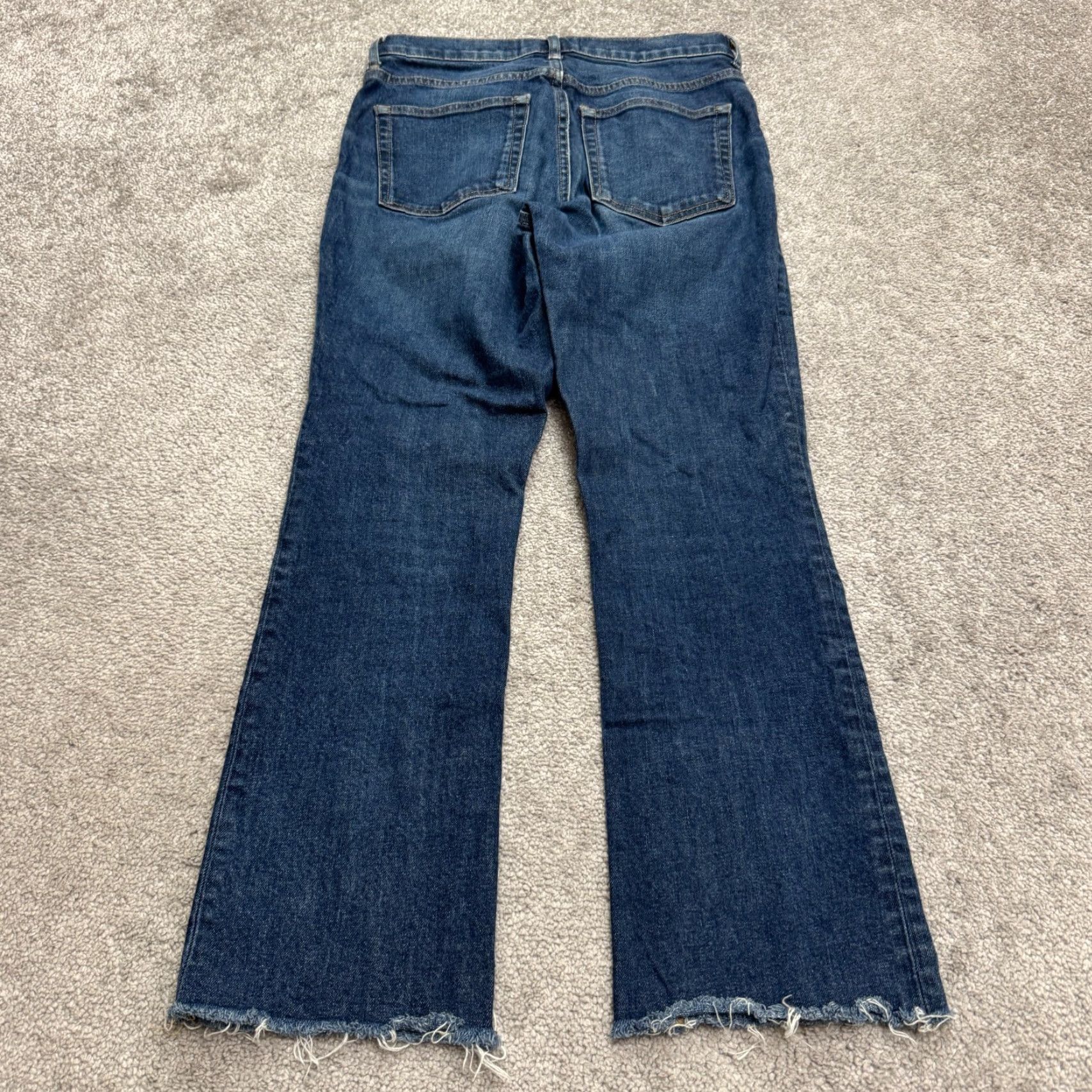 Everlane Everlane The Kick High Rise Bootcut Jeans Women 27 Blue Stretch 28x25 City Streetwear Size 27" / US 4 / IT 40 - 2 Thumbnail