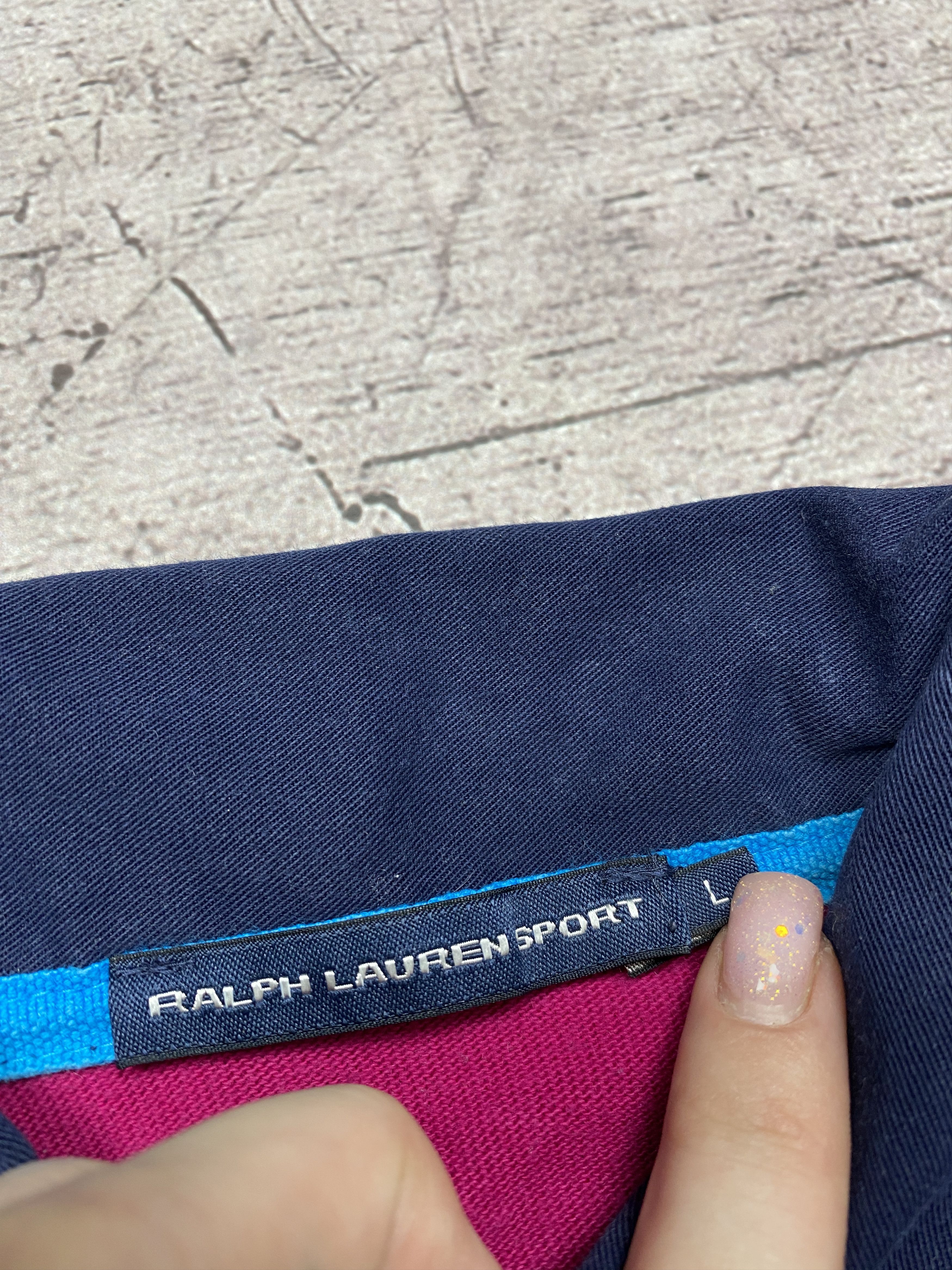 Polo Ralph Lauren Polo Ralph Lauren Womens Rugby Long Sleeve Polo Shirt Size L / US 10 / IT 46 - 5 Thumbnail