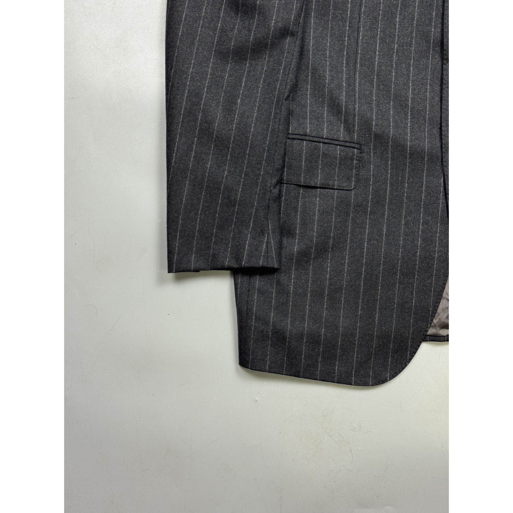 Other Raffaele Caruso 3 Button Striped Wool Blazer Jacket (Y1286) Size 40R - 2 Thumbnail