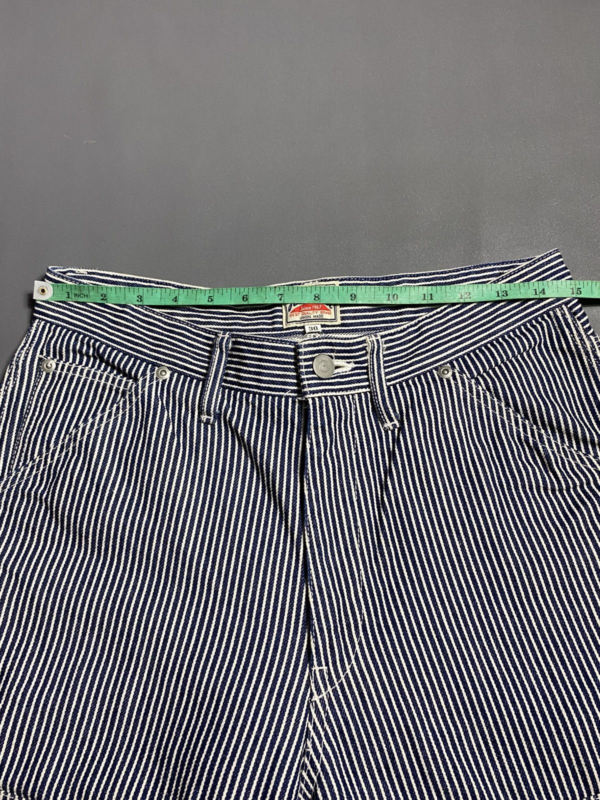 Japanese Brand Houston Union Made Hickory Workers Pant Size US 30 / EU 46 - 12 Thumbnail