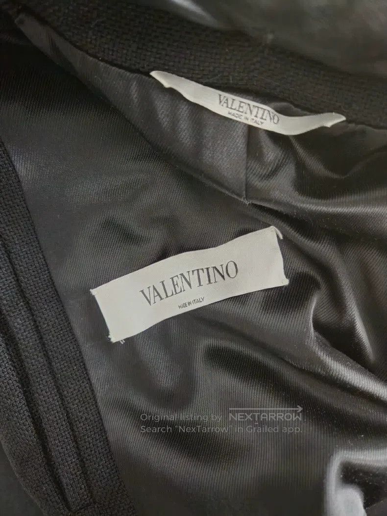 Valentino Valentino Leather collar coat Size US L / EU 52-54 / 3 - 7 Thumbnail
