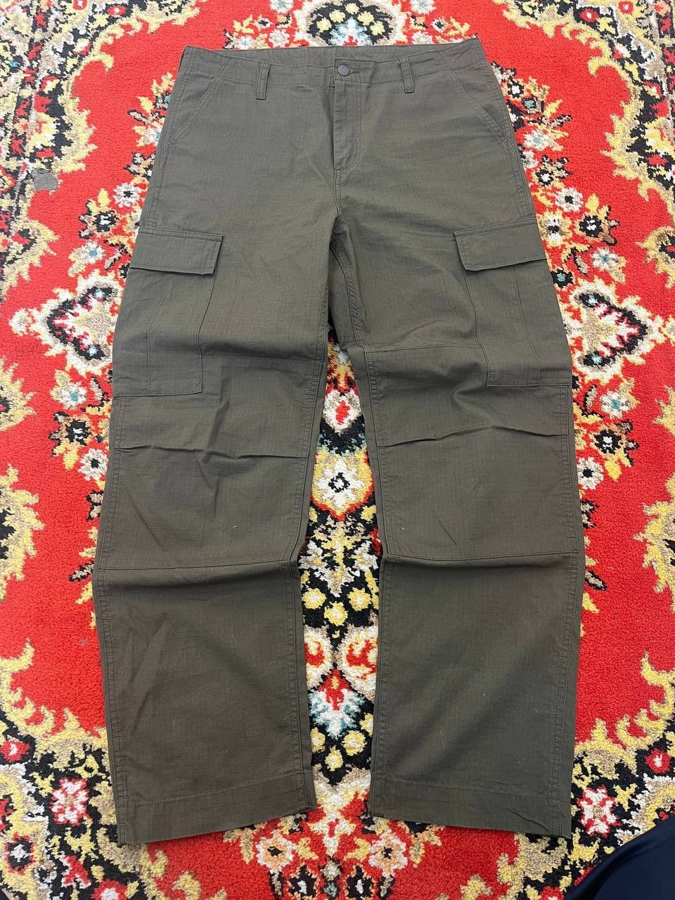 Carhartt Carhartt Cargo Carpenter Work Y2K Baggy Pants Size US 34 / EU 50 - 13 Thumbnail