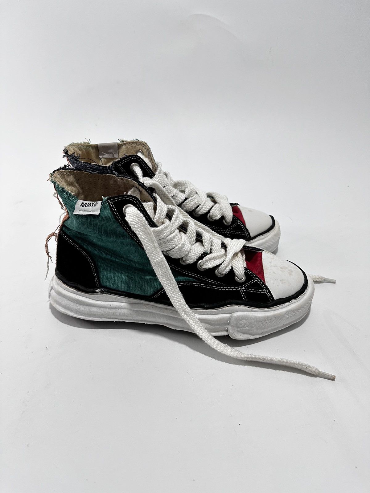 Maison MIHARA YASUHIRO Maison Mihara Yasuhiro Off The Mode High top Sneakers. Size US 9 / EU 42 - 1 Thumbnail