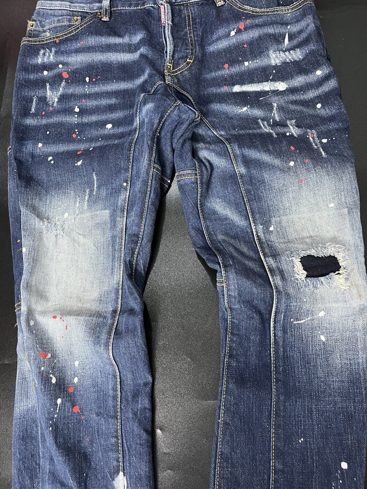 Designer × Dsquared2 Dstressed DSquared2 skiny jeans Size US 31 - 4 Thumbnail