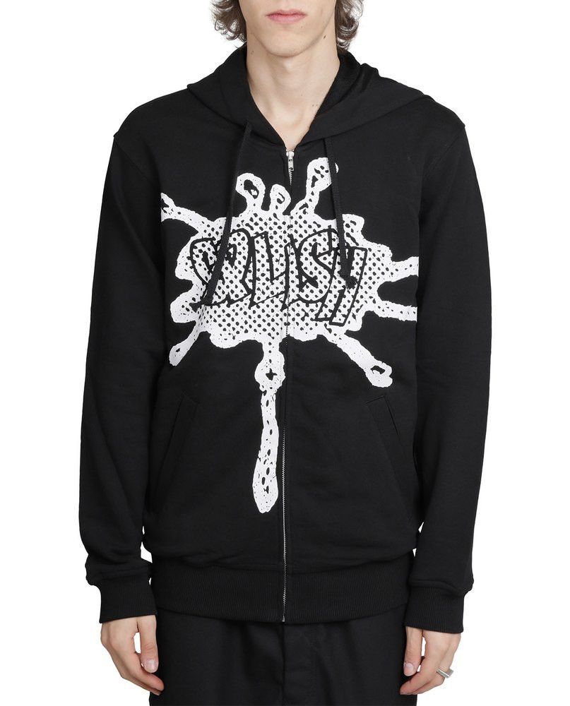 Comme des Garcons !DS! SS22 Comme Des Garcons "Splish" Logo Black Hoodie Size US L / EU 52-54 / 3 - 6 Thumbnail