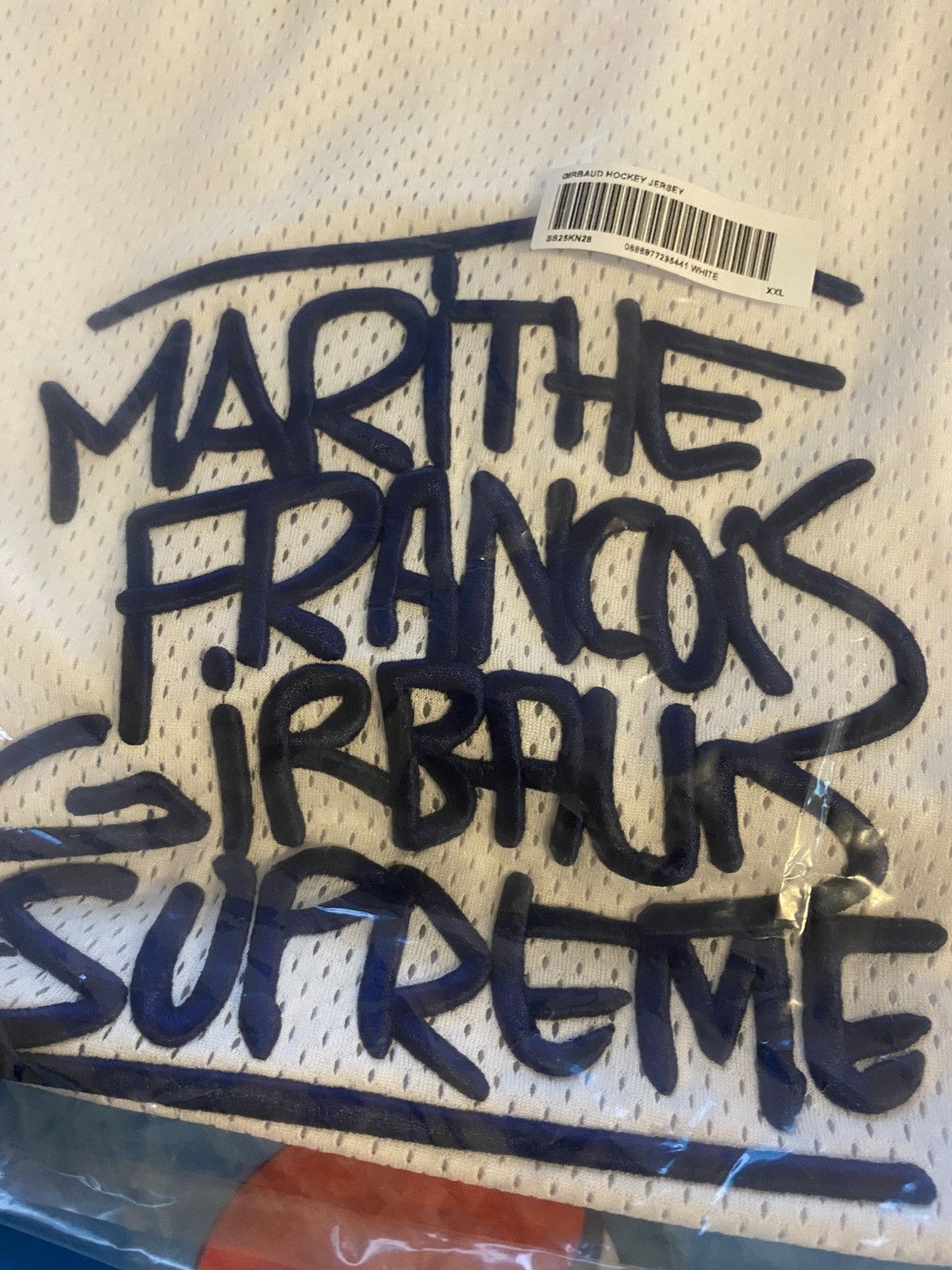 Marithe + Francois Girbaud × Supreme Supreme Marithe + Francois Girbaud Hockey Jersey Size XXL Size US XXL / EU 58 / 5 - 4 Thumbnail