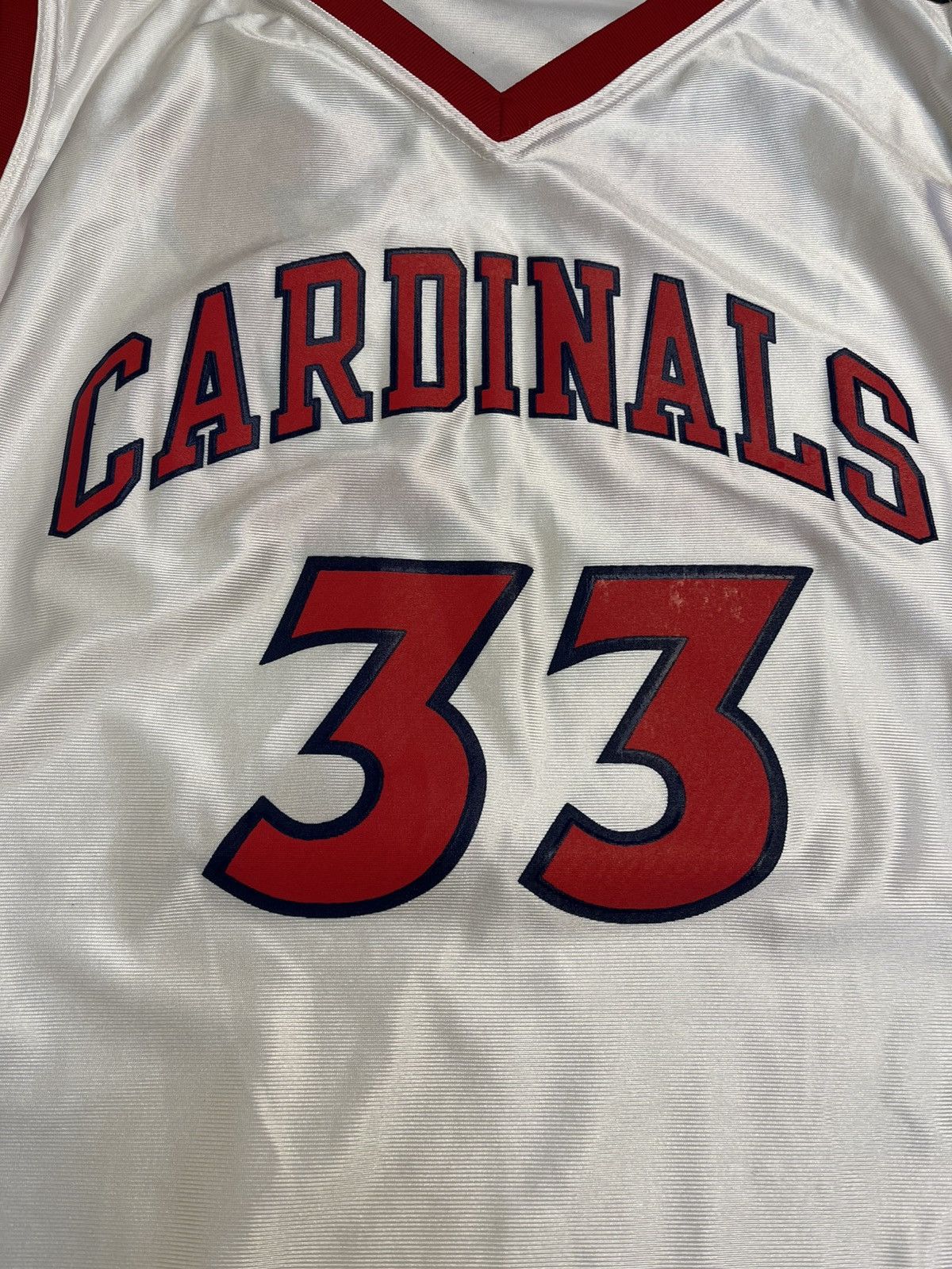 NCAA Vintage 90s NCAA Louisville Cardinals #33 Basketball Jersey Size US XXL / EU 58 / 5 - 2 Thumbnail