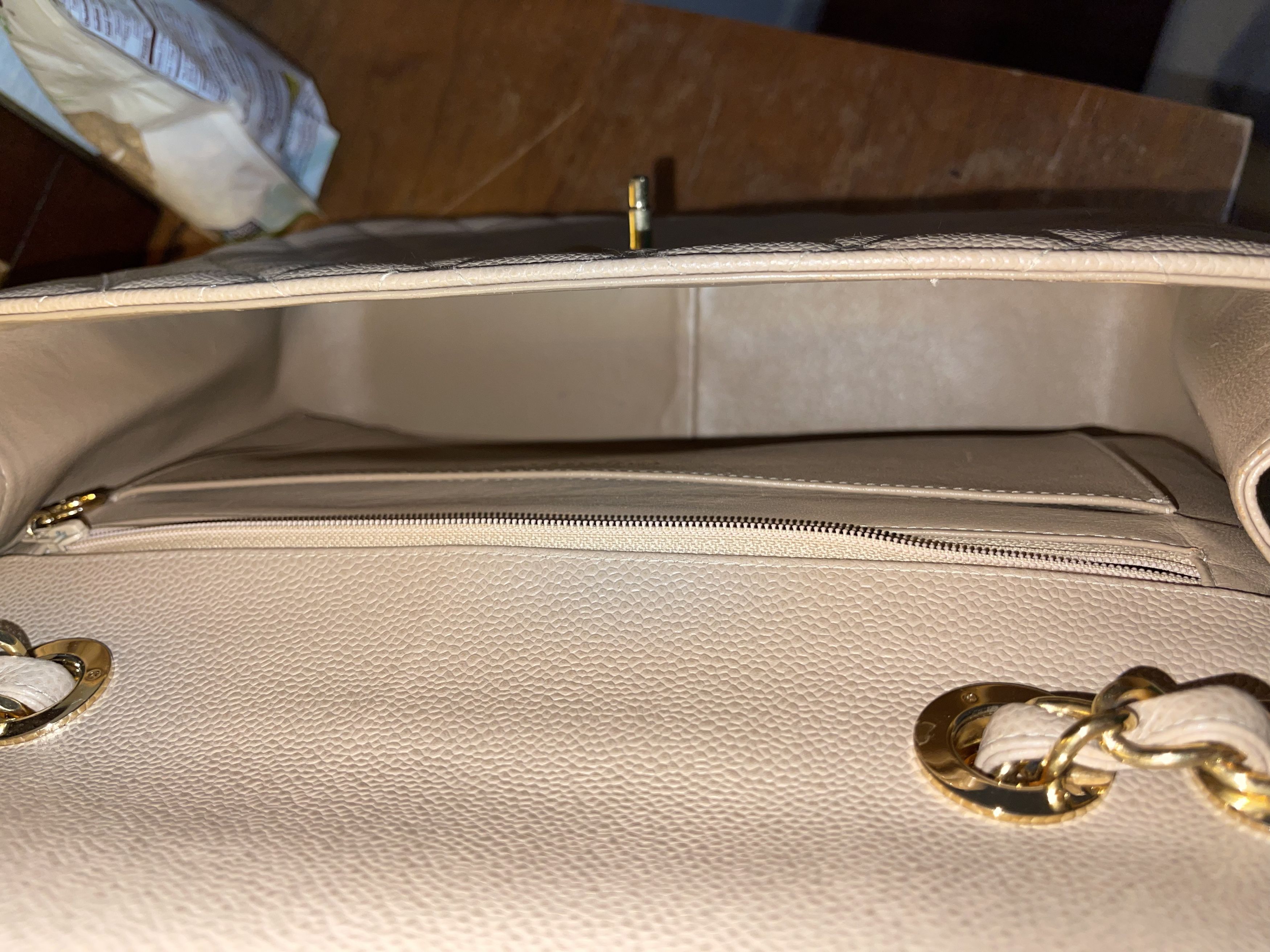 Chanel Chanel Jumbo Caviar Purse Size ONE SIZE - 5 Thumbnail