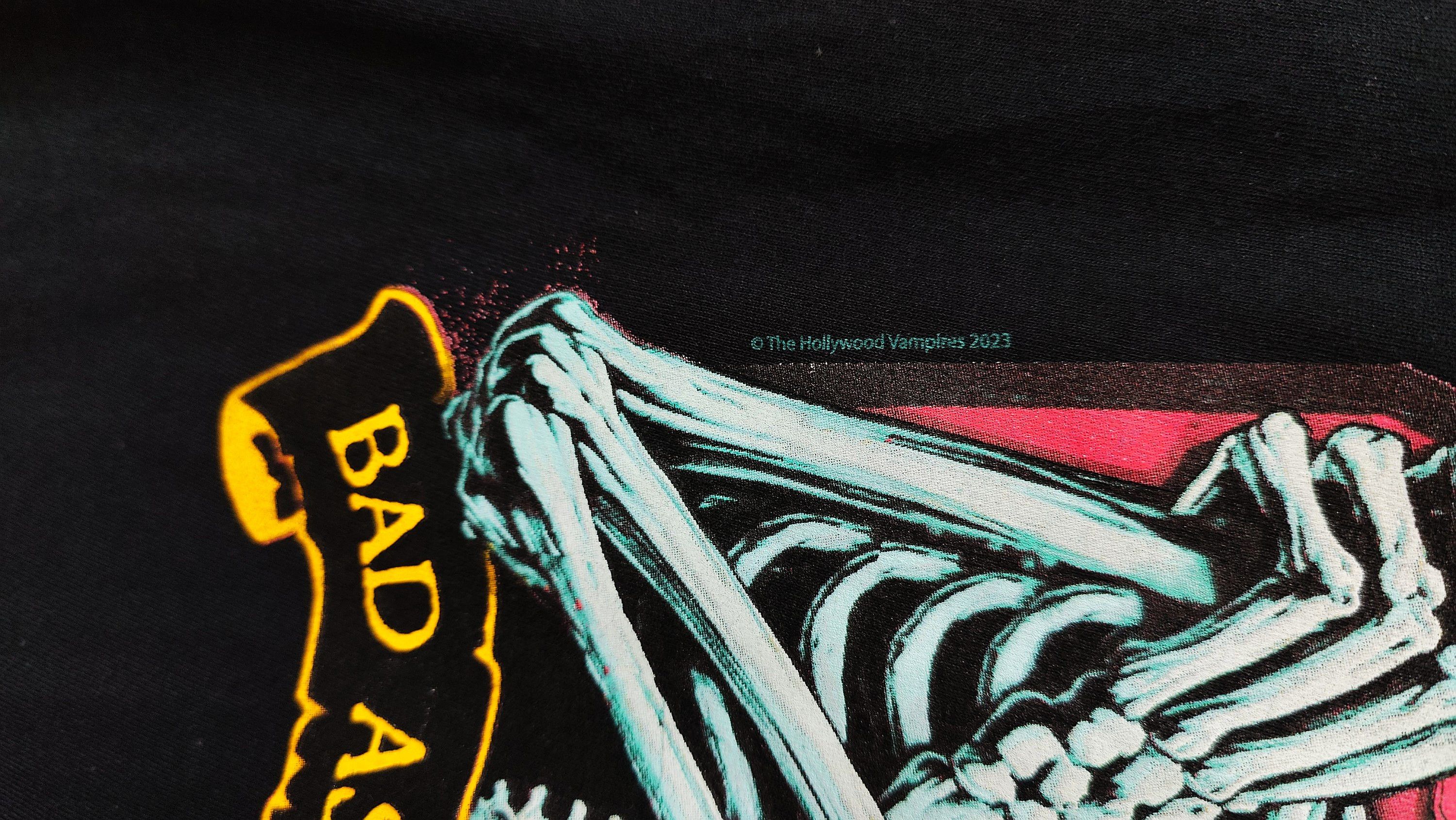 Band Tees Hollywood Vampires 2023 Bad As I Am Skeleton Longsleeve Size US S / EU 44-46 / 1 - 4 Thumbnail