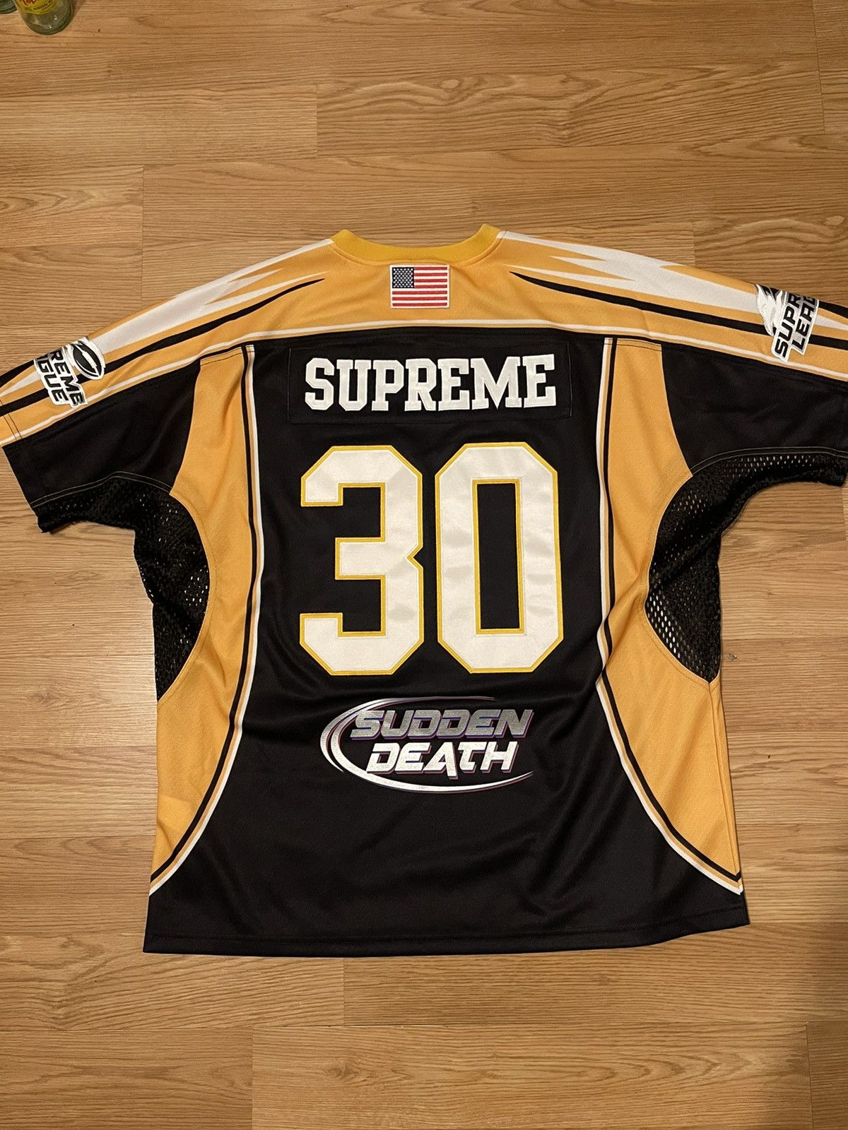 Supreme Supreme sudden death Jersey Size US XL / EU 56 / 4 - 3 Thumbnail