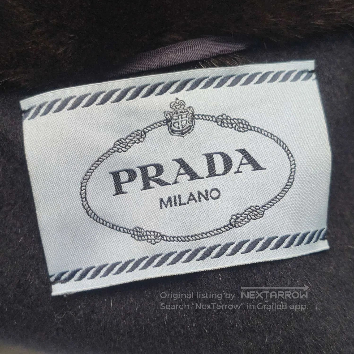 Prada Prada Double-Breasted Wool Blend Overcoat . Size US S / EU 44-46 / 1 - 4 Thumbnail