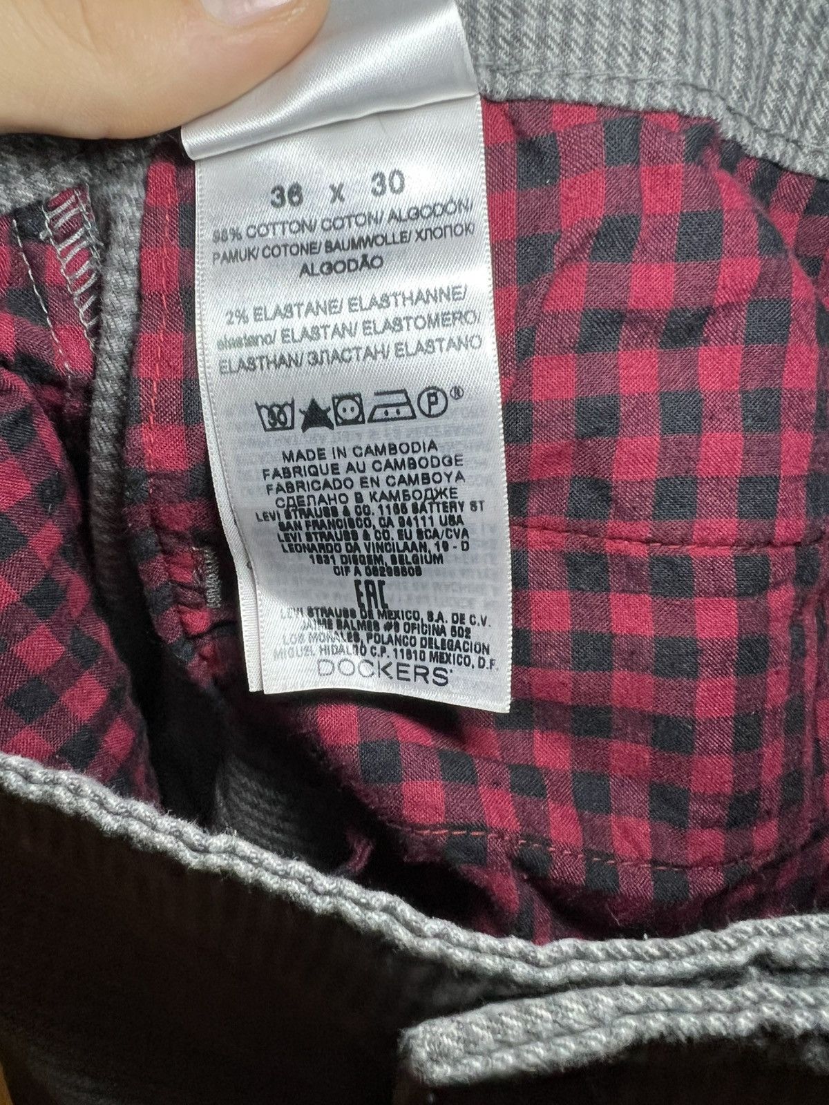 Dockers Vintage Dockers houndstooth skim tapered pants Size US 36 / EU 52 - 8 Thumbnail