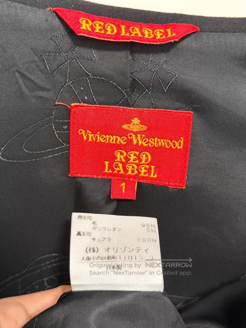 Vivienne Westwood Vivienne Westwood Witch Gothic Lapel Suit Jacket Size S / US 4 / IT 40 - 7 Thumbnail