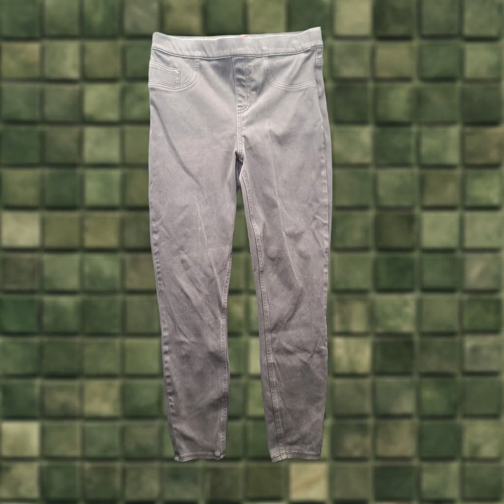 Spanx Spanx Jeans- ish Leggings Womens L 28x28 Skinny Fit Ankle Cut Pull on Gray Jegging Size 36" / US 14 / IT 50 - 1 Thumbnail