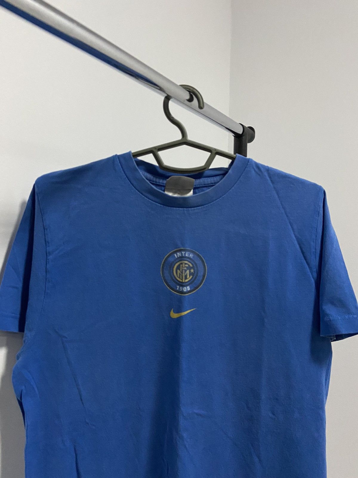 Nike × Vintage Nike internazionale t shirt center logo swoosh football tee Size US S / EU 44-46 / 1 - 3 Thumbnail