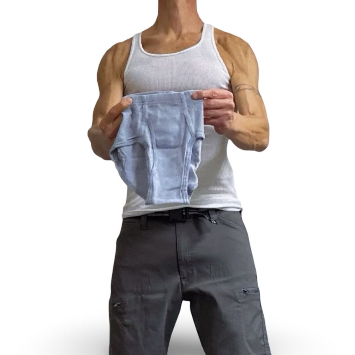 Hanes Hanes Men’s Gray Comfort Soft Briefs Size Medium Size 34 - 1 Thumbnail