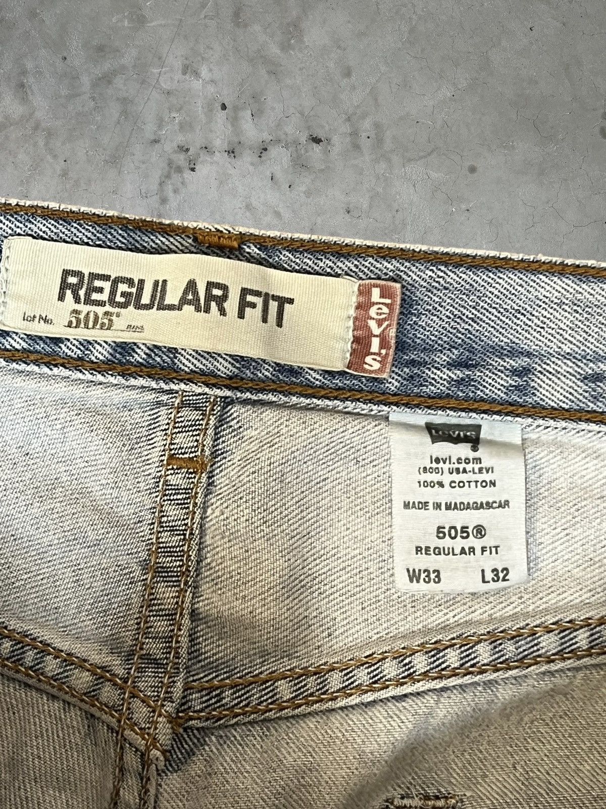 Levi's Vintage Blue Denim Levi’s Size US 33 - 9 Thumbnail