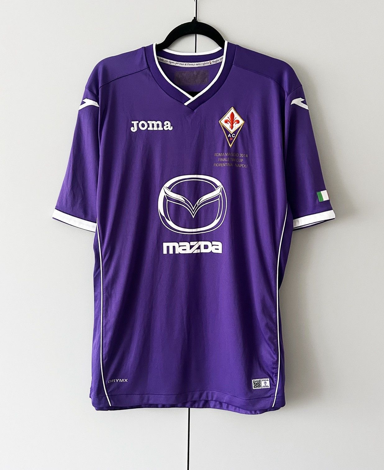 Vintage Fiorentina joma 2014 jersey vintage Size US L / EU 52-54 / 3 - 1 Thumbnail