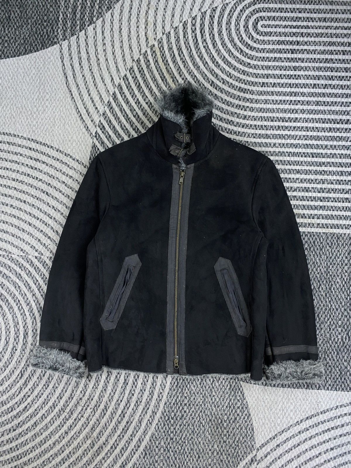 Comme Ca Ism Vintage Comme Ca Ism Faux Fur Collar Jacket Size US M / EU 48-50 / 2 - 5 Thumbnail