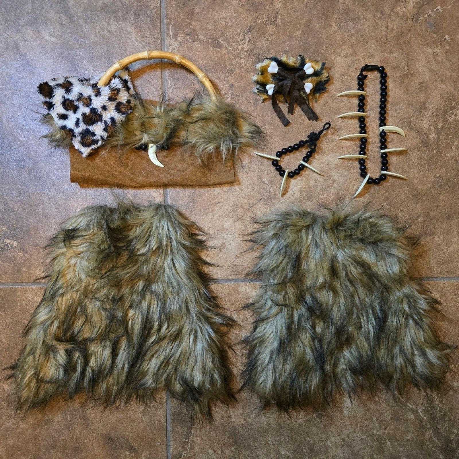 Other Prehistoric Cave Woman Adult Costume Size ONE SIZE - 6 Thumbnail