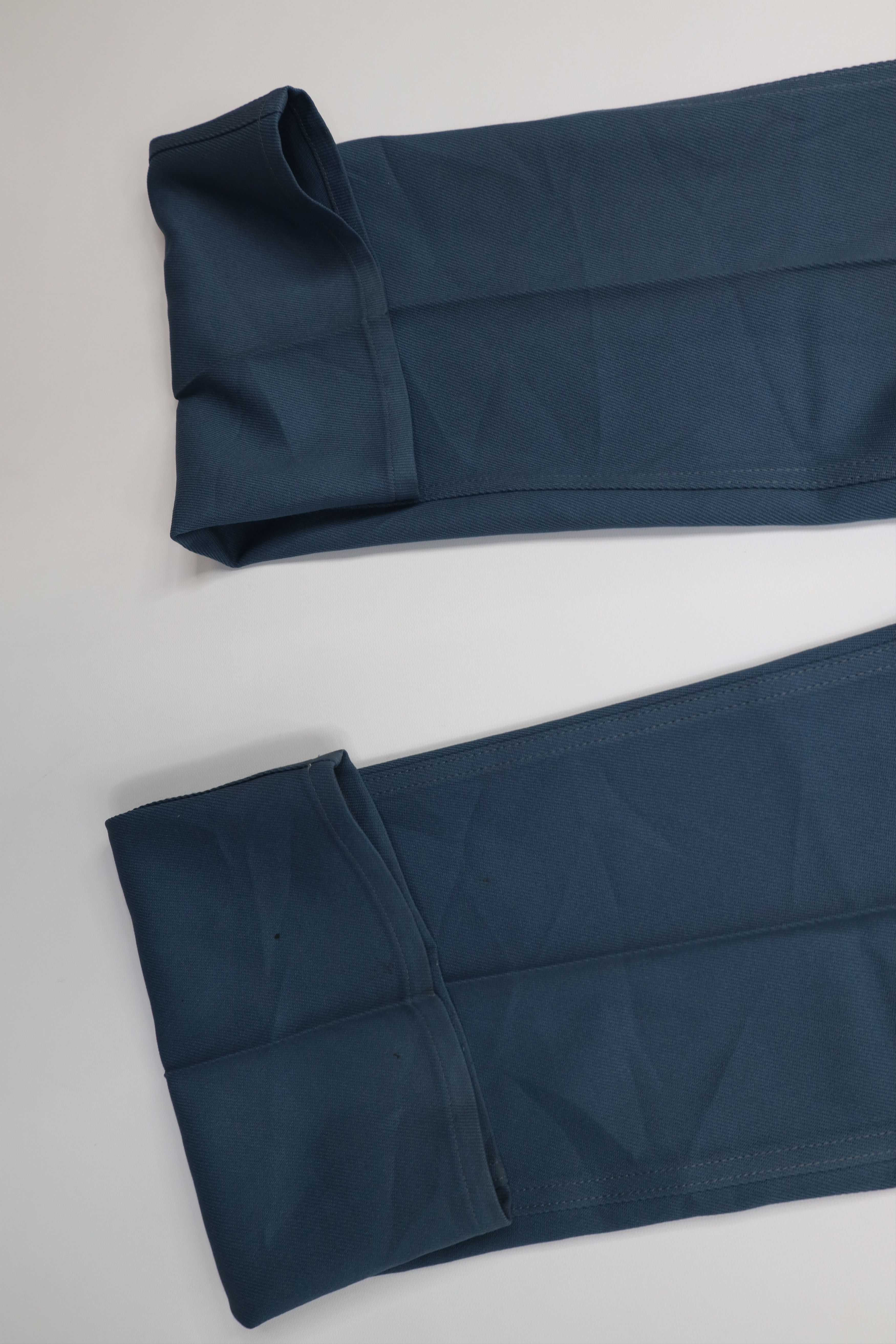 Levi's Vintage 70s Levis Knit Wide Leg Bell Bottoms Pants Blue USA Size US 32 / EU 48 - 5 Thumbnail
