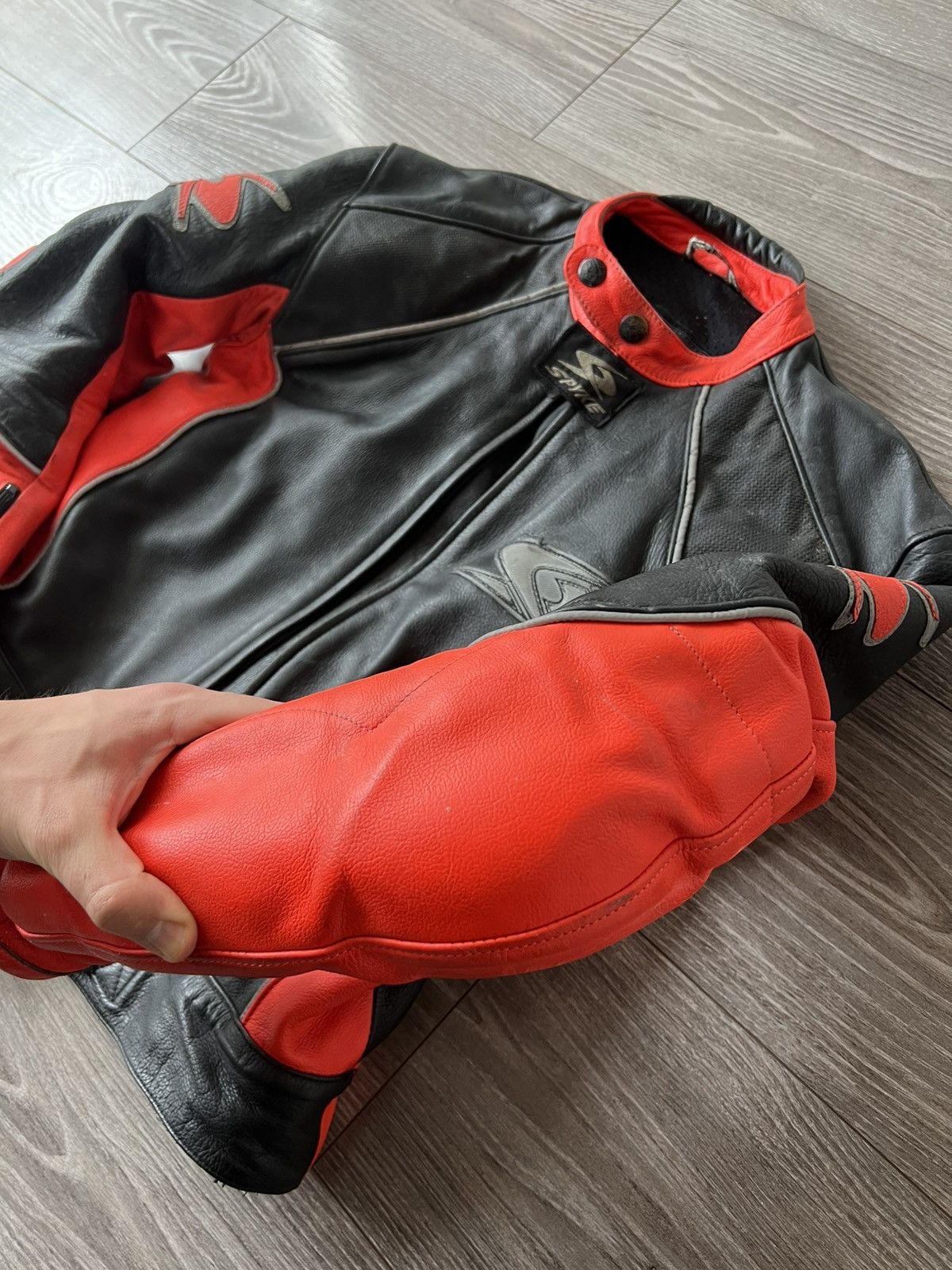 Genuine Leather ‼️Rare Vintage Spyke Racing Made in Italy Leather Save Jacket Size US M / EU 48-50 / 2 - 11 Thumbnail