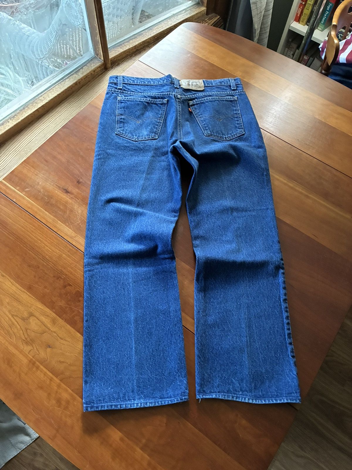 Levi's Vintage 80s Levi’s 517 bootcut orange tab jeans Size US 35 - 1 Thumbnail