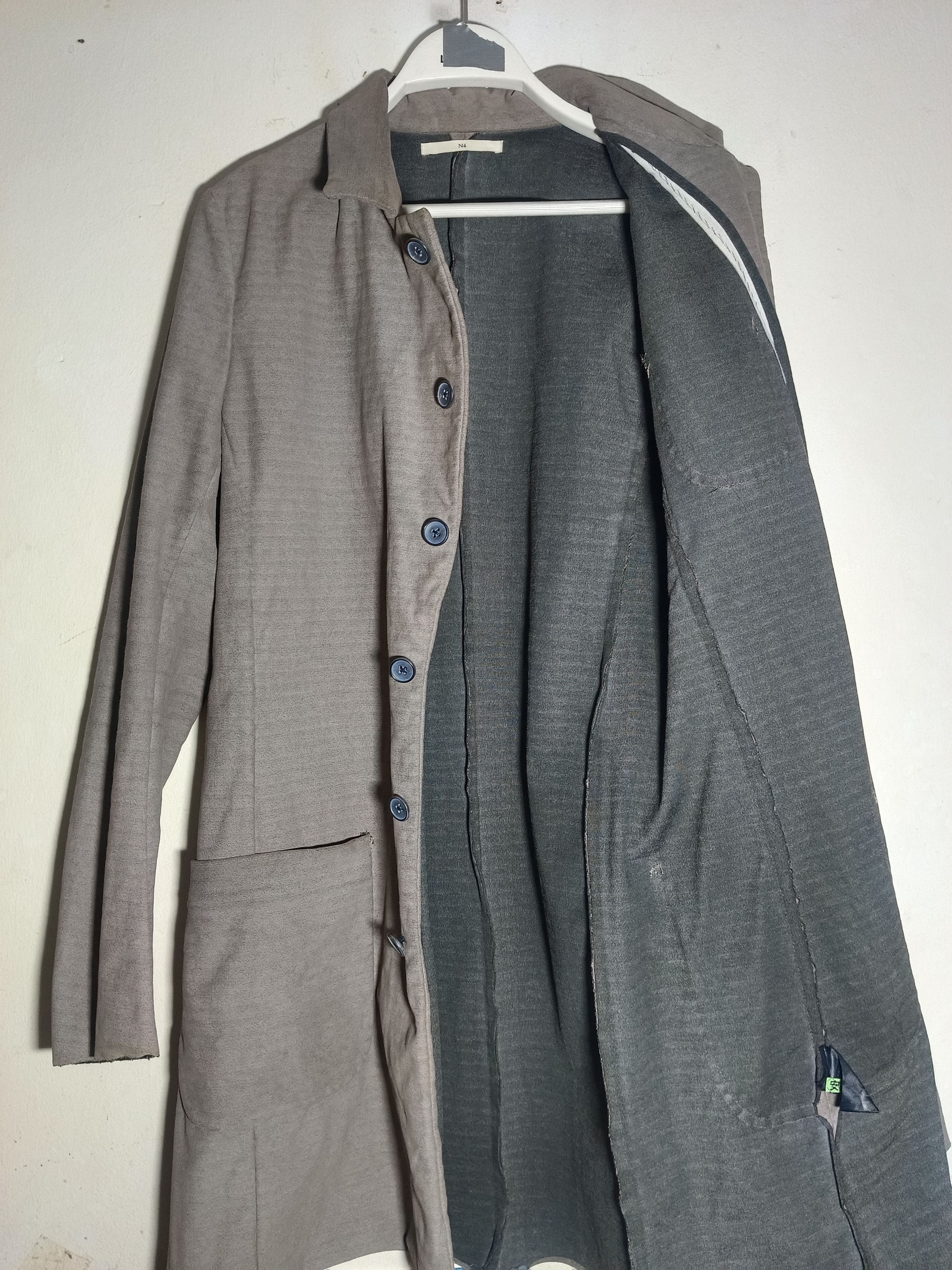 Japanese Brand Vintage N4 Rainmaker Kohichi Watanabe Coat Size US M / EU 48-50 / 2 - 4 Thumbnail