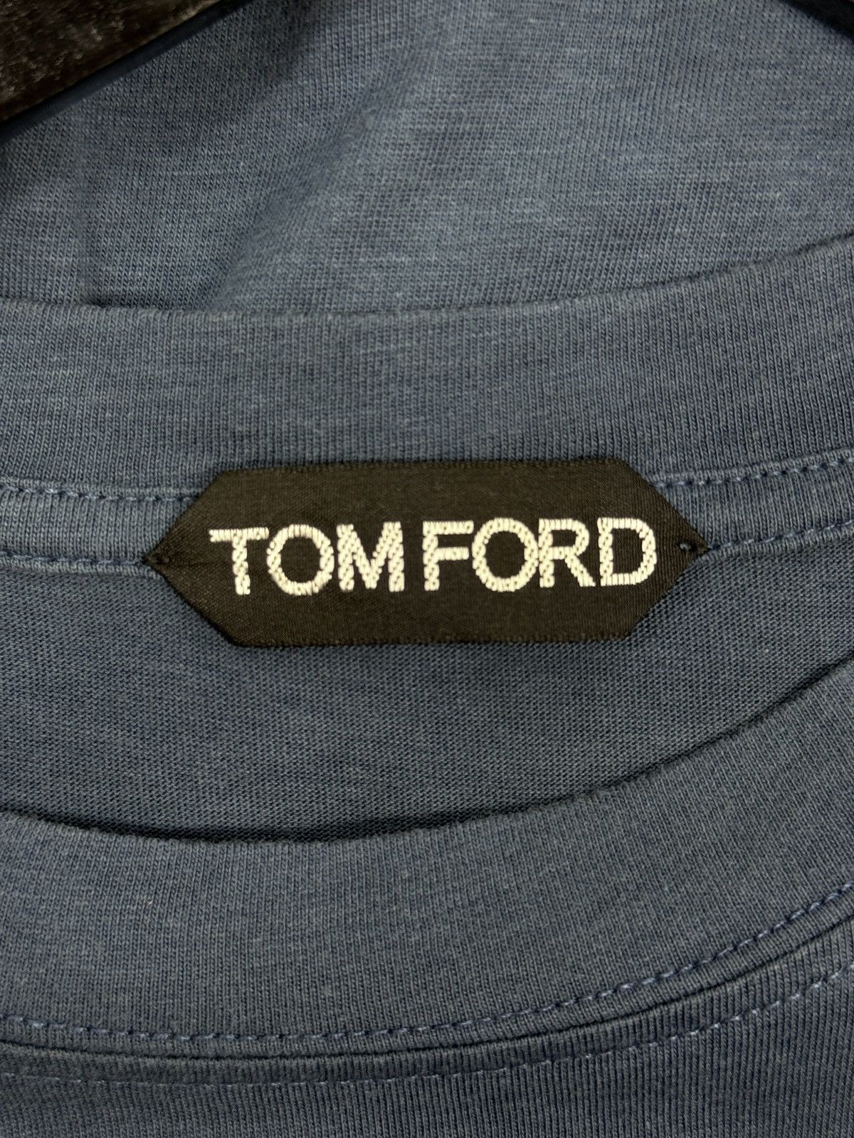 Tom Ford LOGO DETAILED T-SHIRT Size US L / EU 52-54 / 3 - 3 Thumbnail