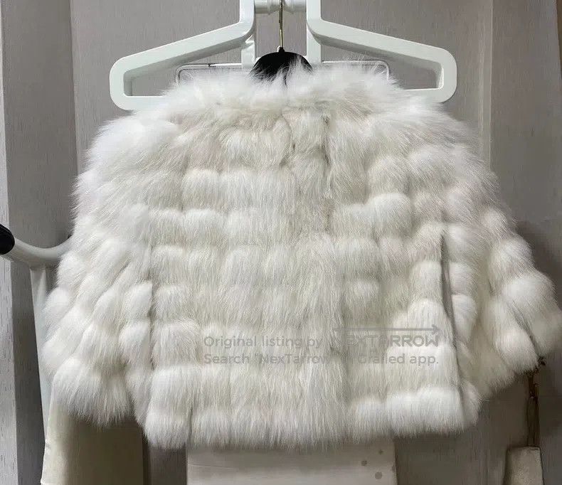 Valentino Valentino Arctic fox fur coat Size S / US 4 / IT 40 - 2 Thumbnail