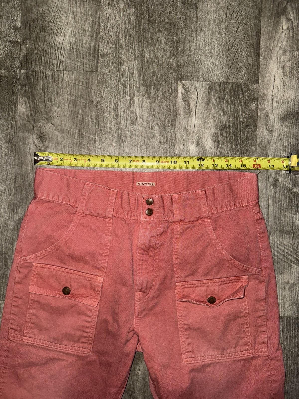 Kapital Kapital Pink 4 front pockets Cargo Denim Size US 32 / EU 48 - 7 Thumbnail