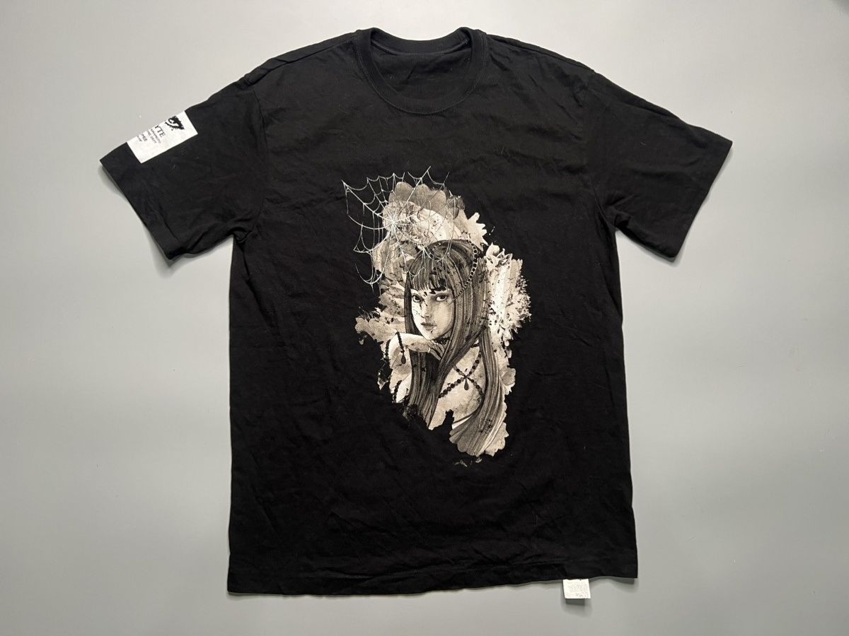 image of Yohji Yamamoto S’Yte X Junji Ito Tee in Black, Men's (Size Medium)