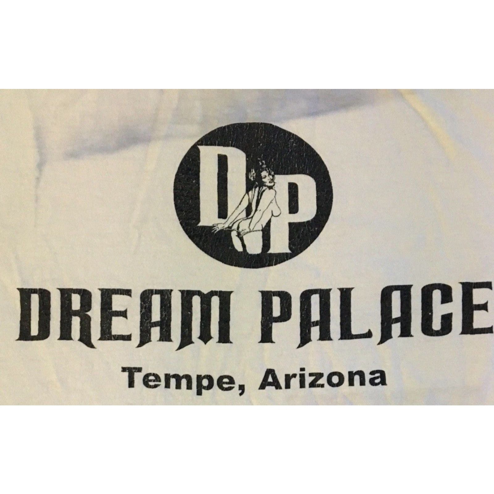 Vintage VINTAGE Dream Palace Strip Club Faded Distressed Ringer Shirt M White 80s Y2K Arizona Mens Size US M / EU 48-50 / 2 - 3 Thumbnail