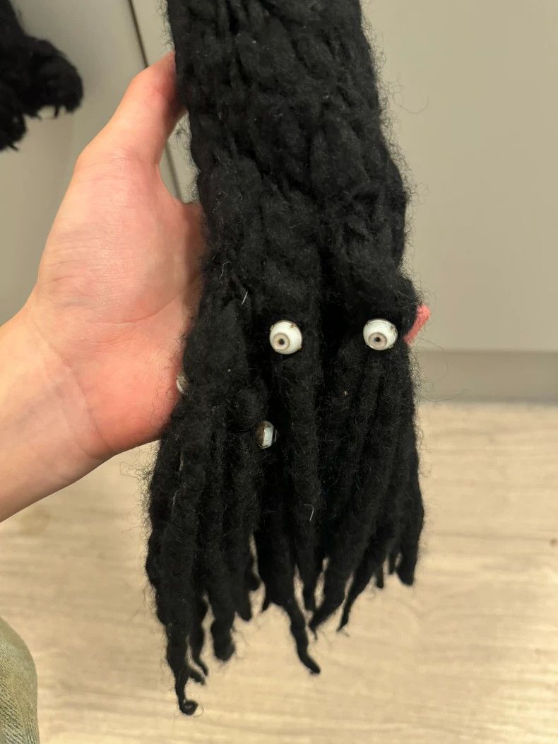 Undercover Undercover 05SS But Beautiful Eyeball Wool Scarf Size ONE SIZE - 4 Thumbnail