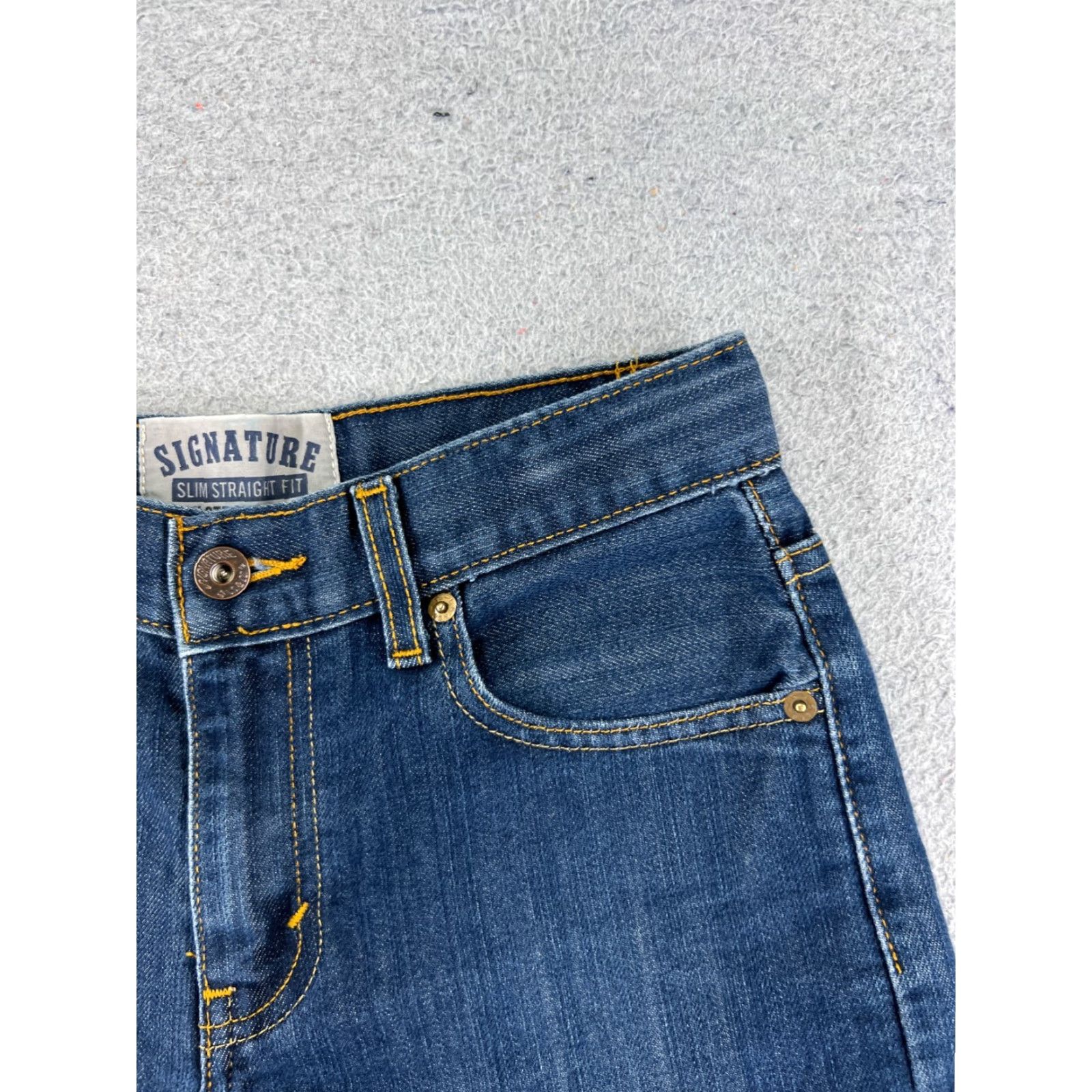 Denime Classic Denim Shorts Womens 32 Blue Denim Jean Distressed Cutoff Cotton 29x4.5 Size 24" / US 00 / IT 34 - 5 Thumbnail