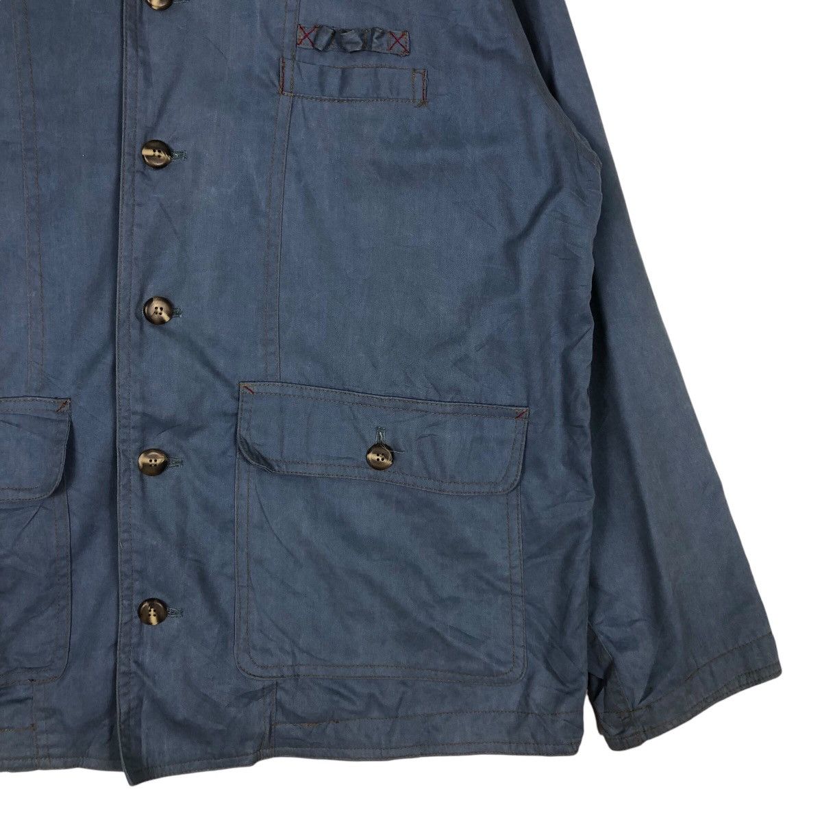 Japanese Brand Vintage Chore Jacket World Finest Issey Miyake Multi Pocket Size US M / EU 48-50 / 2 - 6 Thumbnail