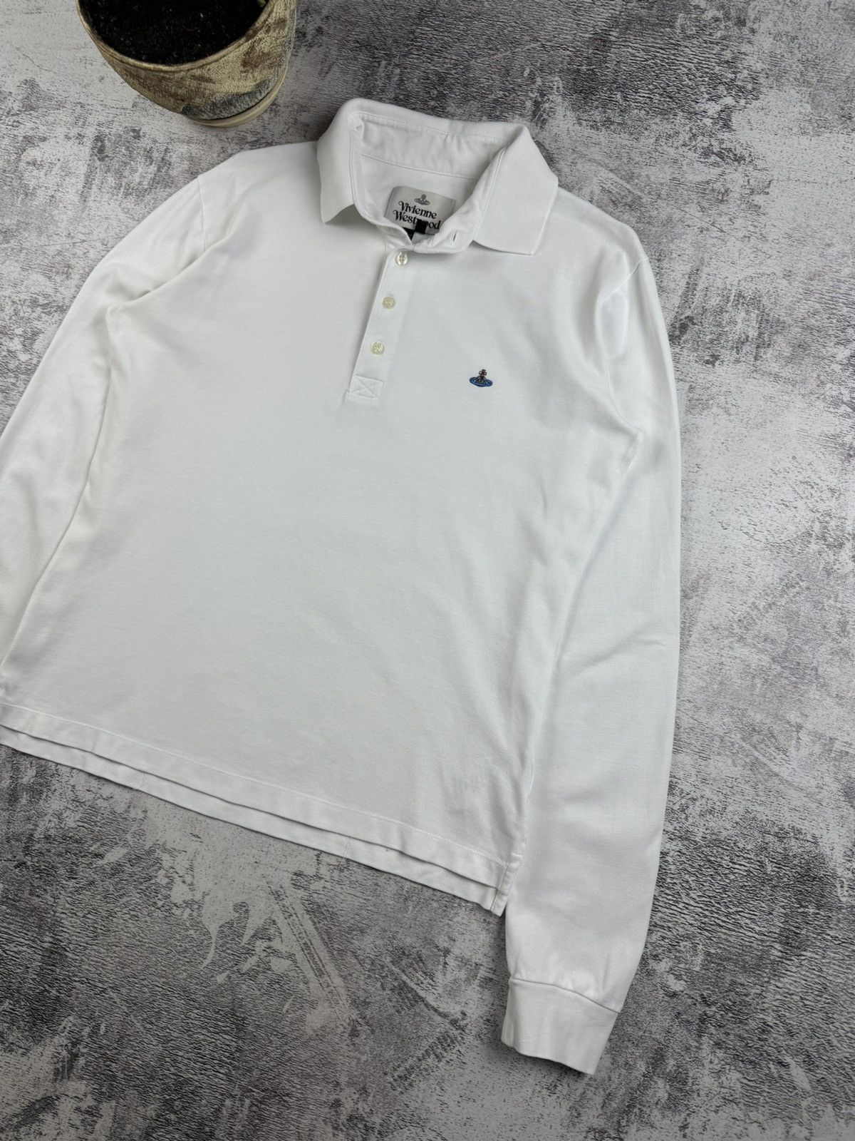Vivienne Westwood Vivienne Westwood Polo Longsleeve Basic Old Money T Shirt Size M / US 6-8 / IT 42-44 - 3 Thumbnail