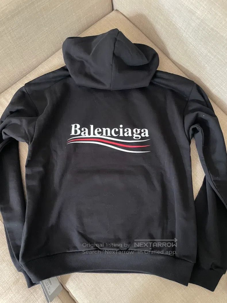 Balenciaga Balenciaga Black Coke Hoodie Size US XS / EU 42 / 0 - 2 Thumbnail