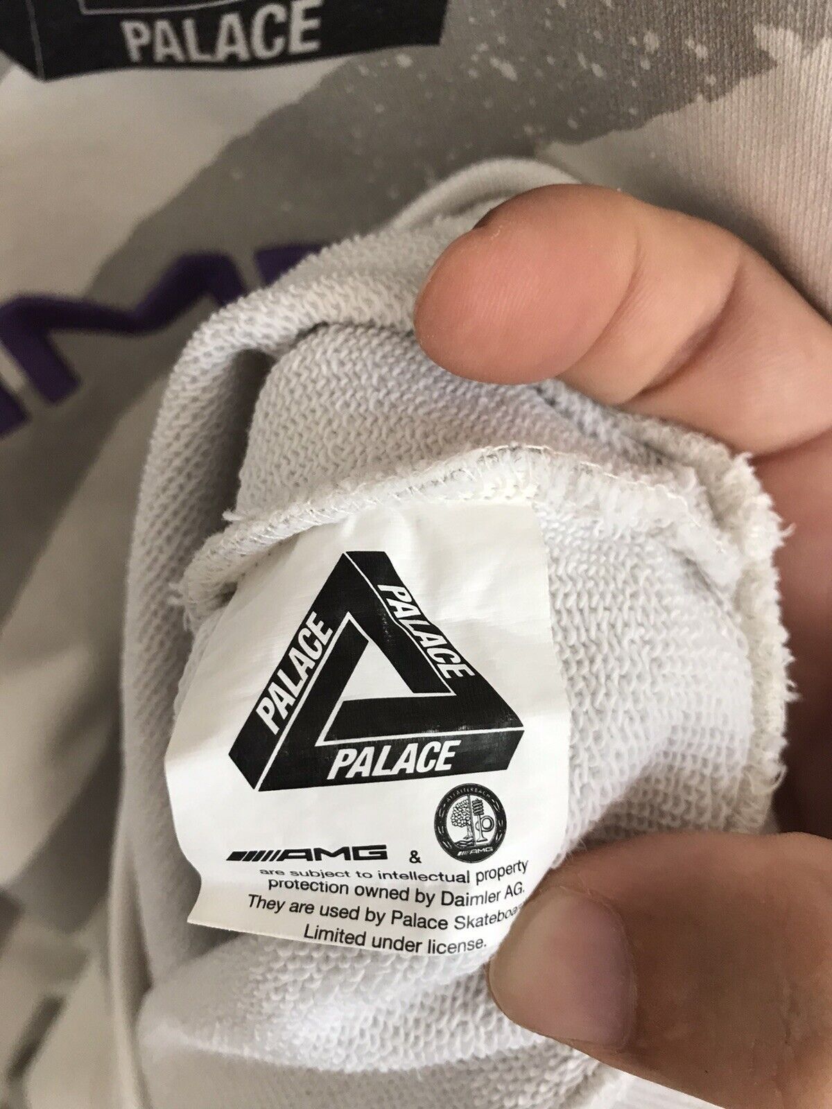 Mercedes-Benz × Palace Palace AMG Technical Crew White Size US XL / EU 56 / 4 - 9 Thumbnail
