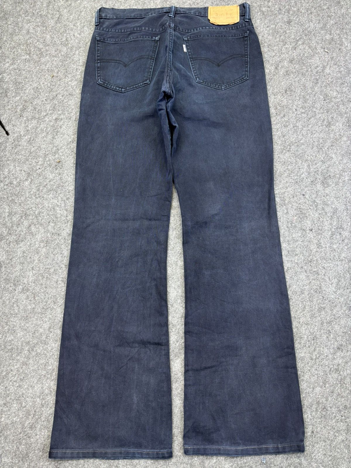 Levi's 💥Flare💥Vintage 90s Levis 517 Black Wash Denim F868 Size US 32 / EU 48 - 16 Thumbnail