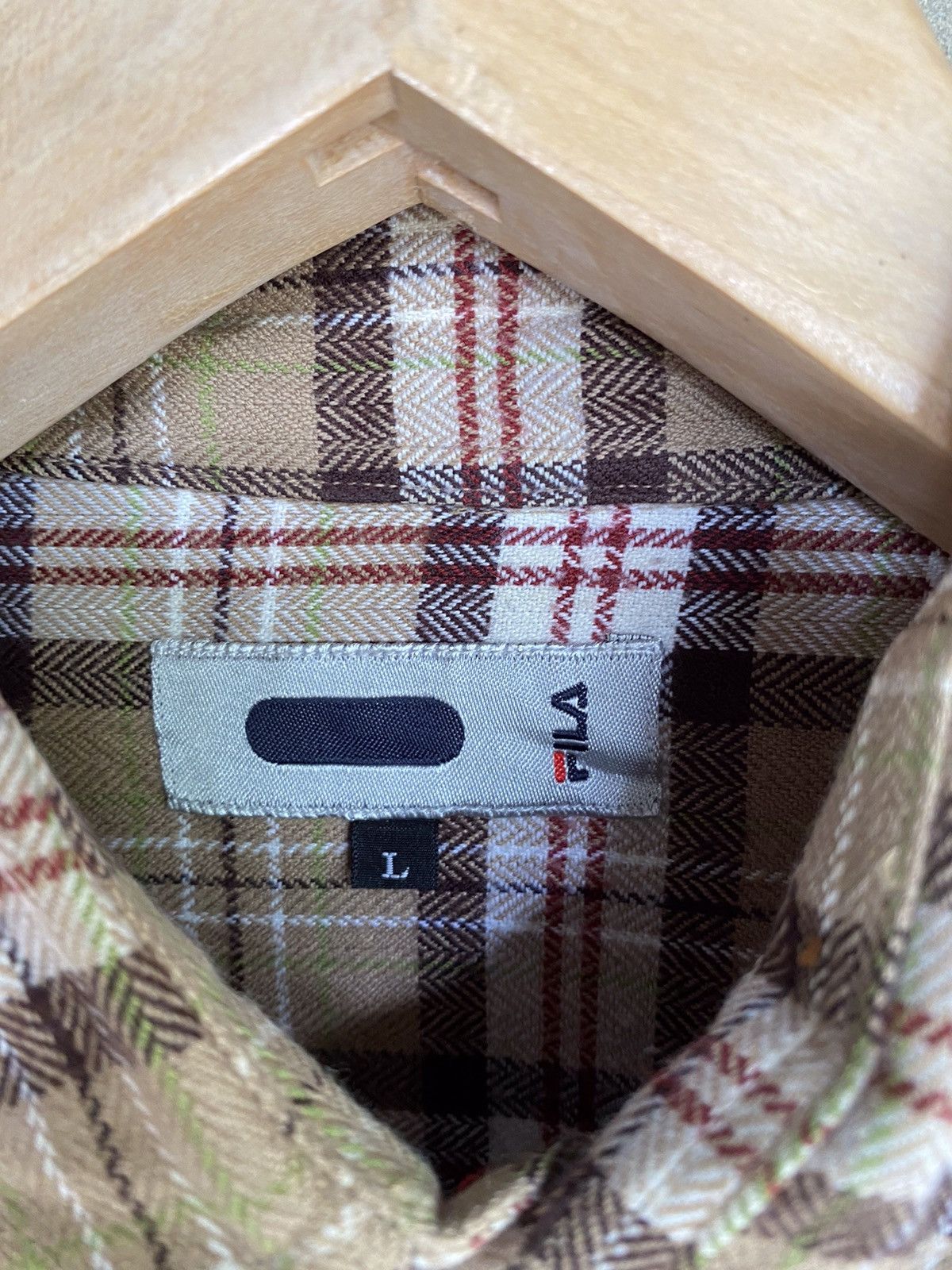 Fila Vintage Fila Plaid Tartan Flannel Shirt Button Up Size US L / EU 52-54 / 3 - 4 Thumbnail