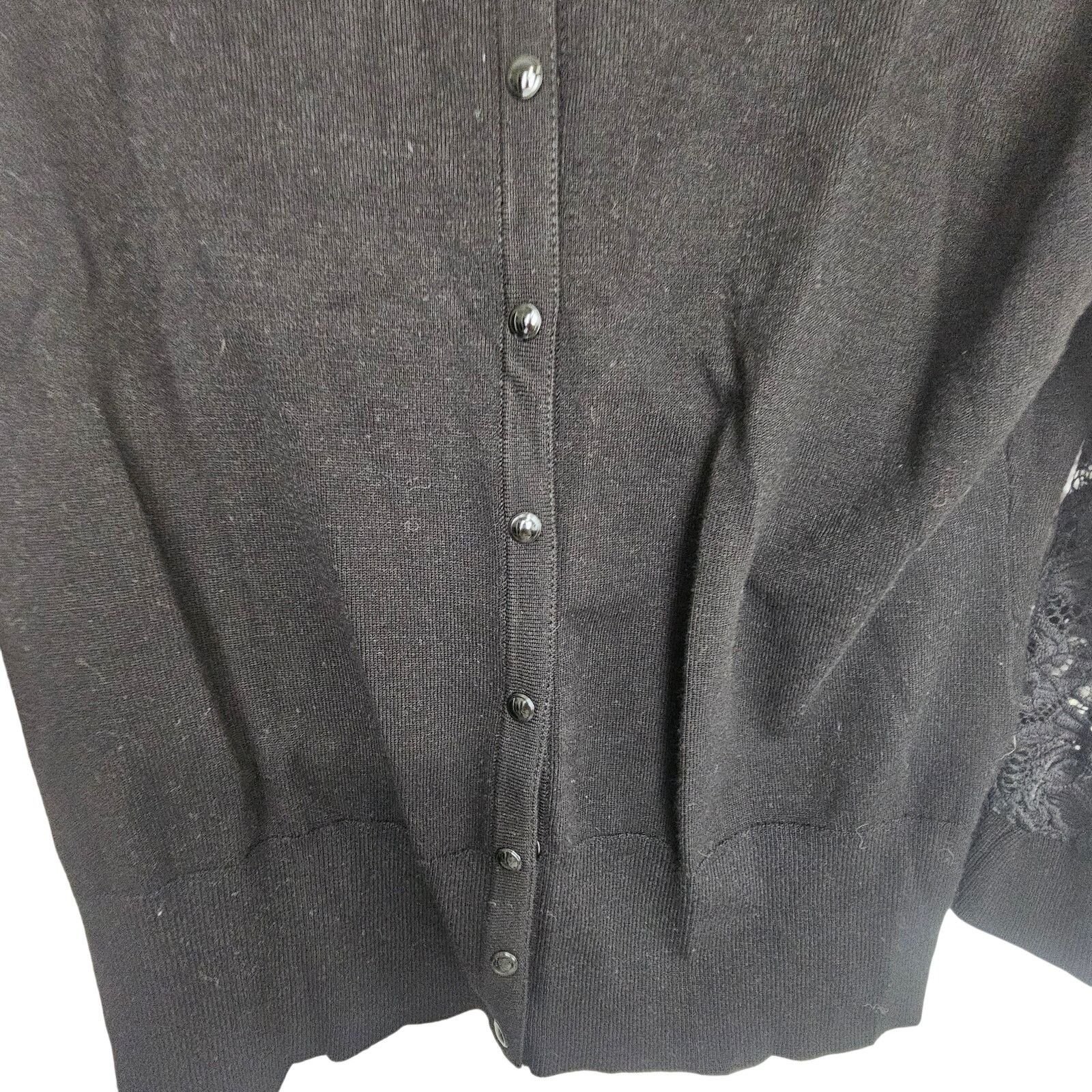 White House Black Market White House Black Market Womens Cardigan Sweater Size M Size M / US 6-8 / IT 42-44 - 3 Thumbnail