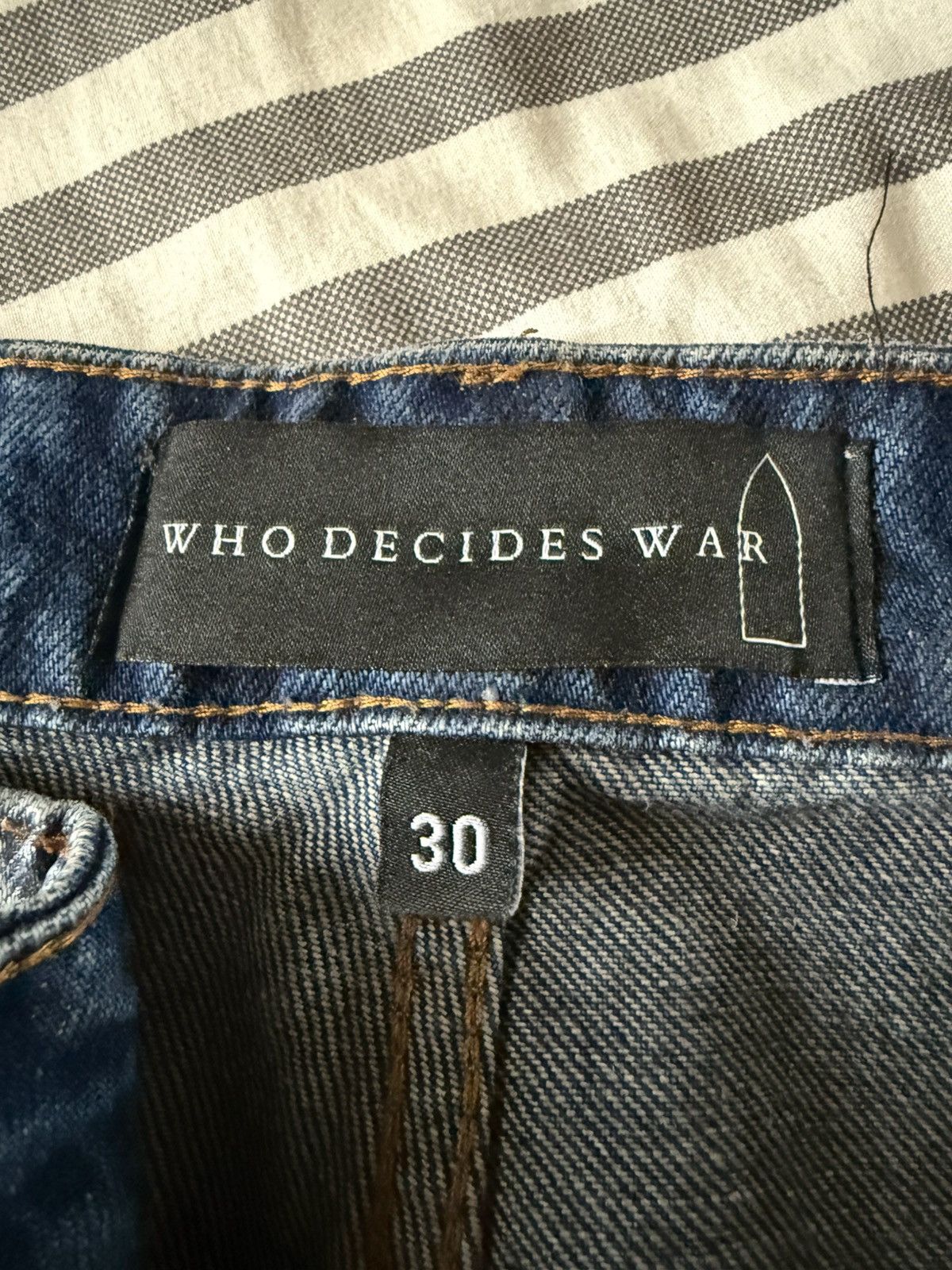 Who Decides War Furor Waxed Denim Size US 32 / EU 48 - 2 Thumbnail