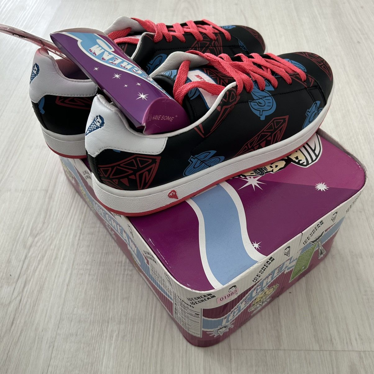 Icecream × Reebok VERY RARE OG REEBOK X BBC/ICE CREAM BOUTIQUE SNEAKER Size US 8.5 / EU 41-42 - 5 Thumbnail