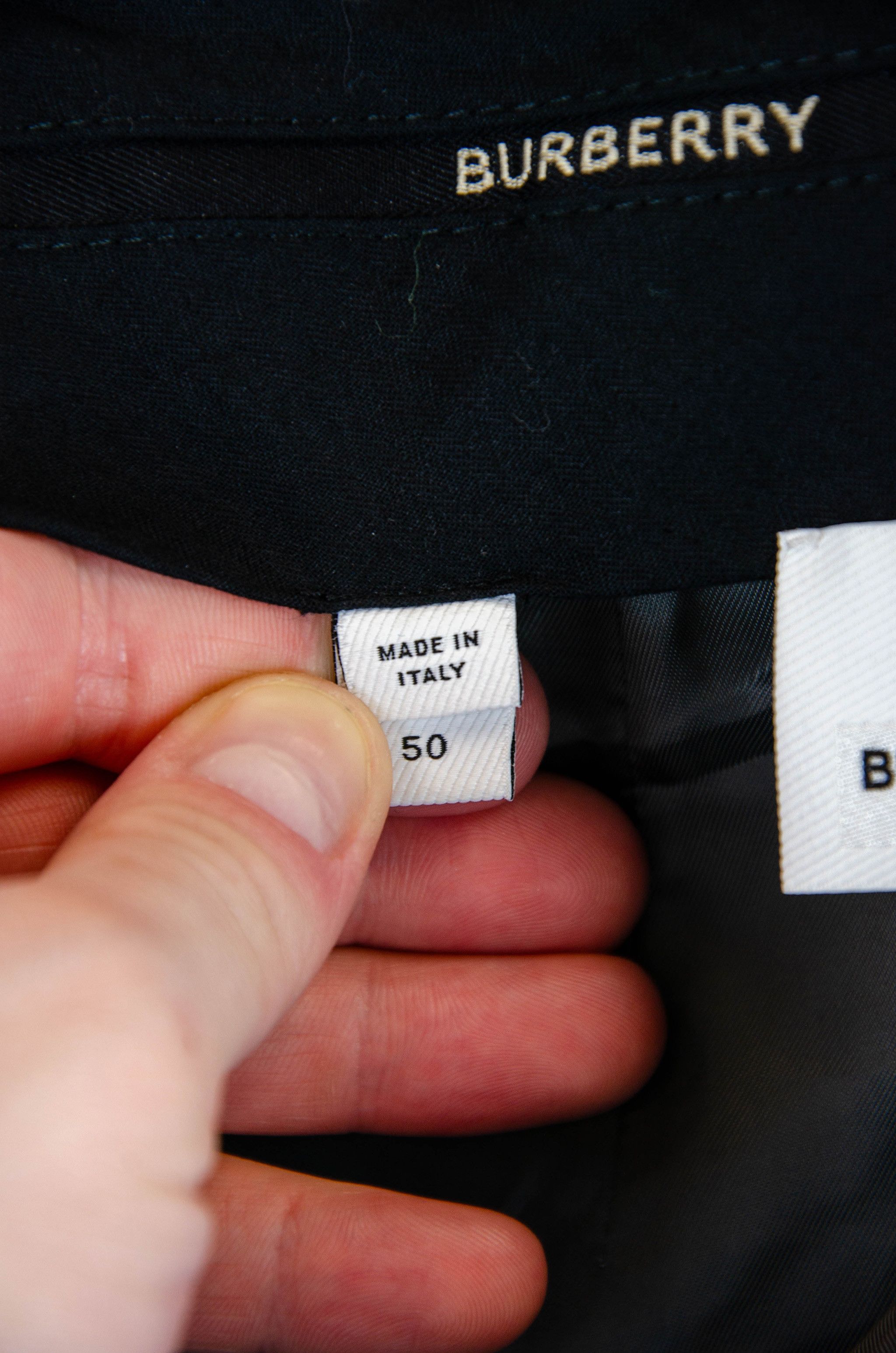 Burberry Burberry Panelled Wool Trousers – Size 50 Made in Italy Size US 34 / EU 50 - 11 Thumbnail