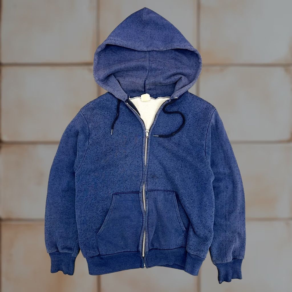 Vintage VINTAGE Akom Zip Up Hoodie Men’s Small Blue Thermal Lined 80s Sportswear Full Zip Mens Size US S / EU 44-46 / 1 - 1 Thumbnail