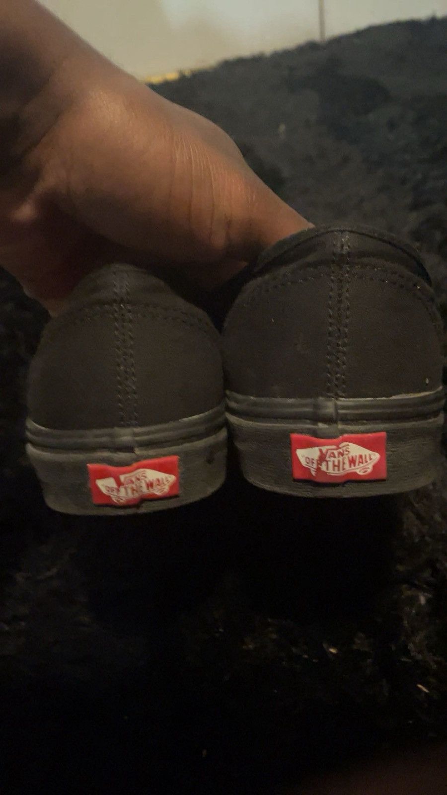 Vans Low top Black Vans trainers Size US 10 / EU 43 - 5 Thumbnail