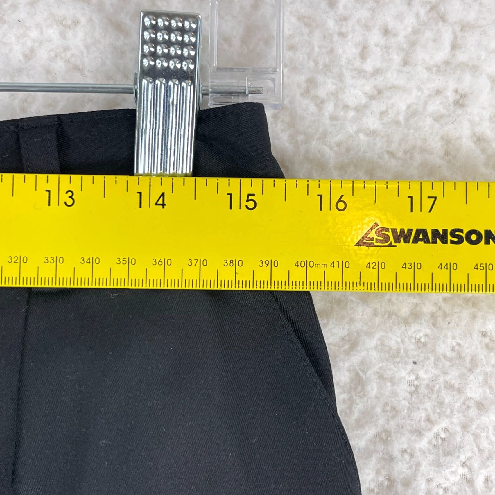 Talbots Talbots Black Mid-Rise Tapered Straight Leg Dress Pants Womens Size 10P Size 32" / US 10 / IT 46 - 6 Thumbnail