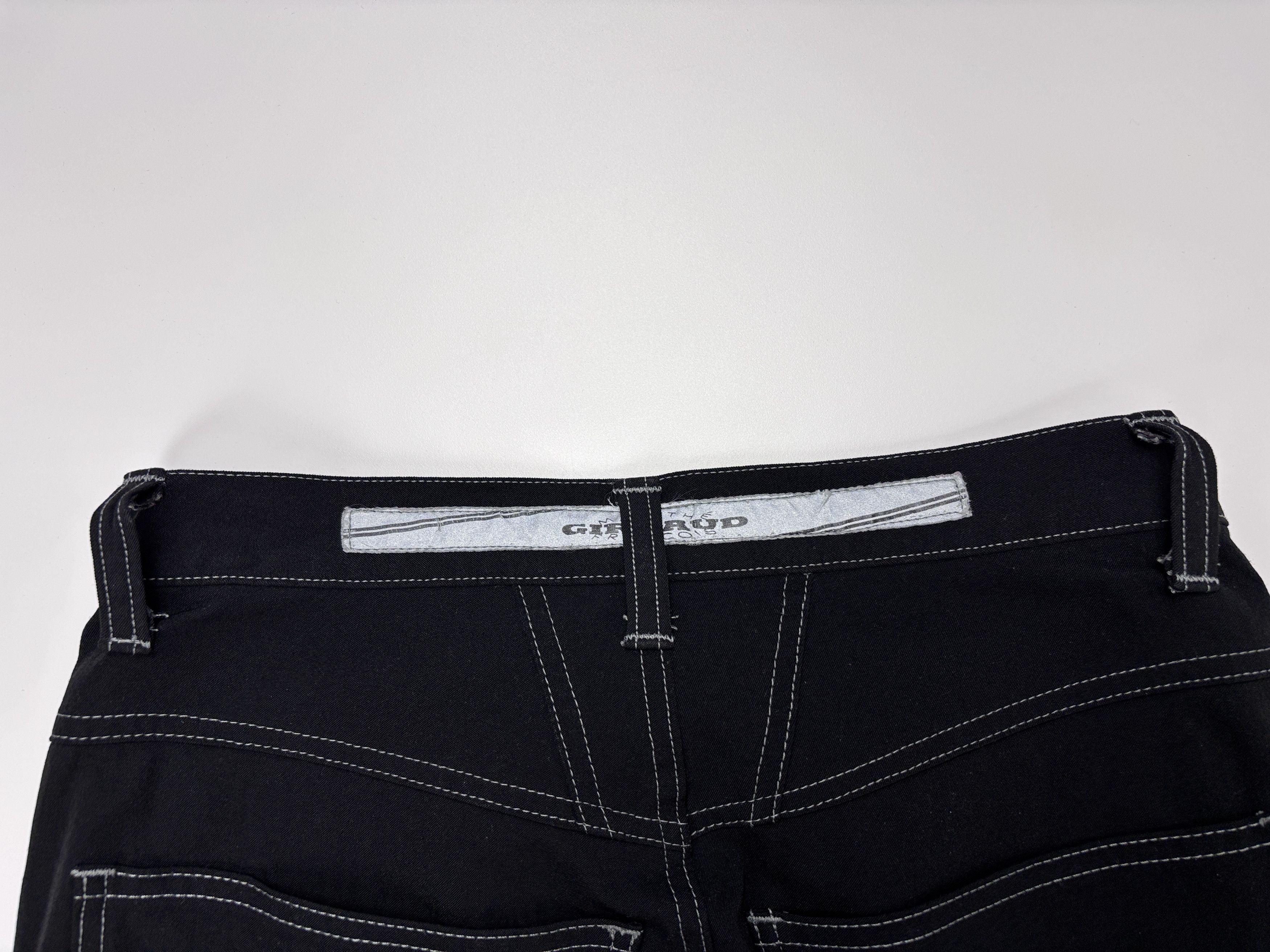 Marithe + Francois Girbaud × Vintage Vintage Marithe Francois Girbaud Pants Black Womens 42 / 26 Size 26" / US 2 / IT 38 - 8 Thumbnail